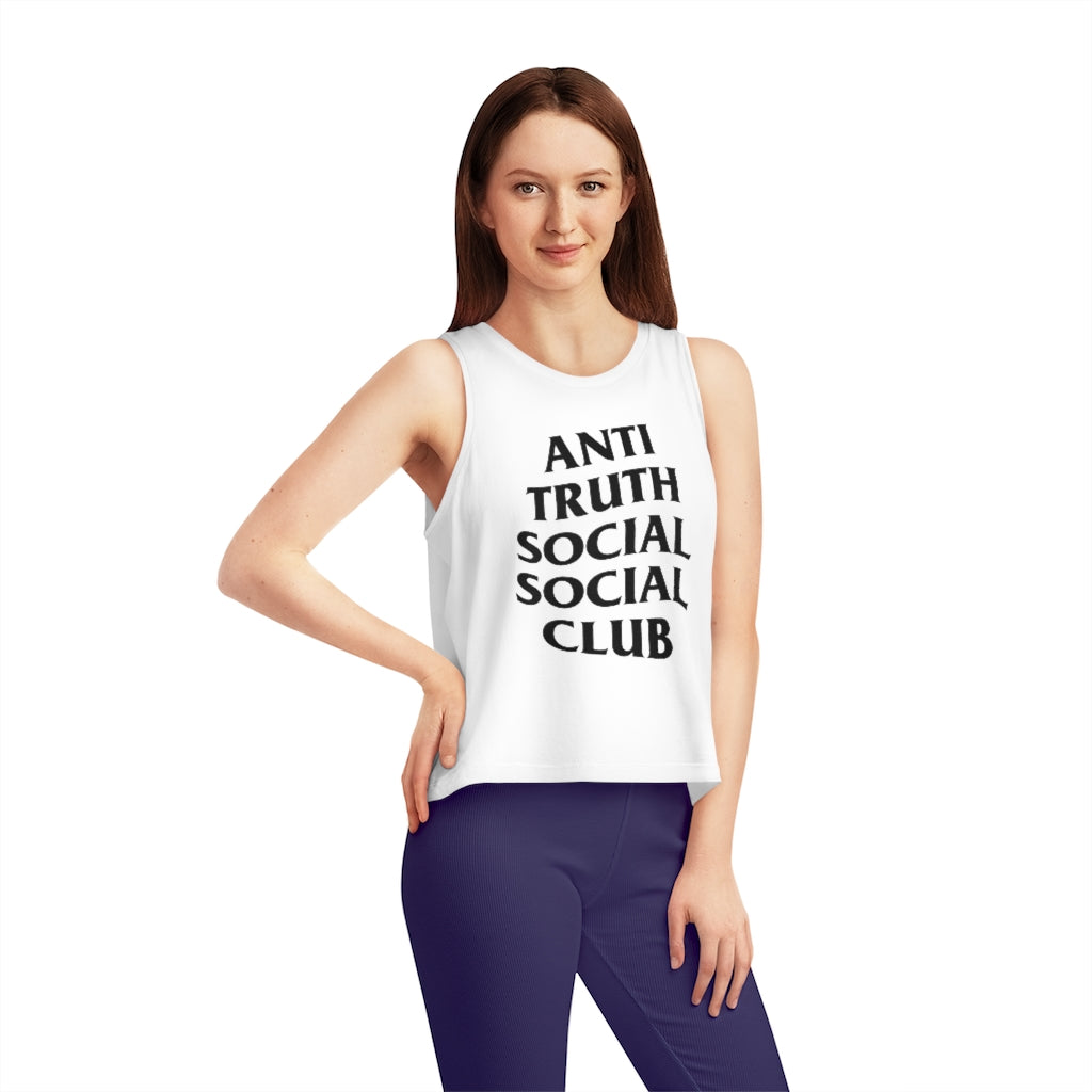 Women's Anti Truth Social Social Club Crop Top.