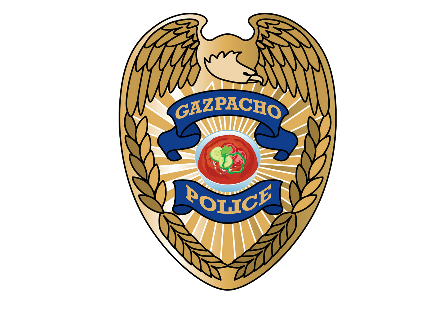 Gazpacho Police Unisex Tee (Read the back!)