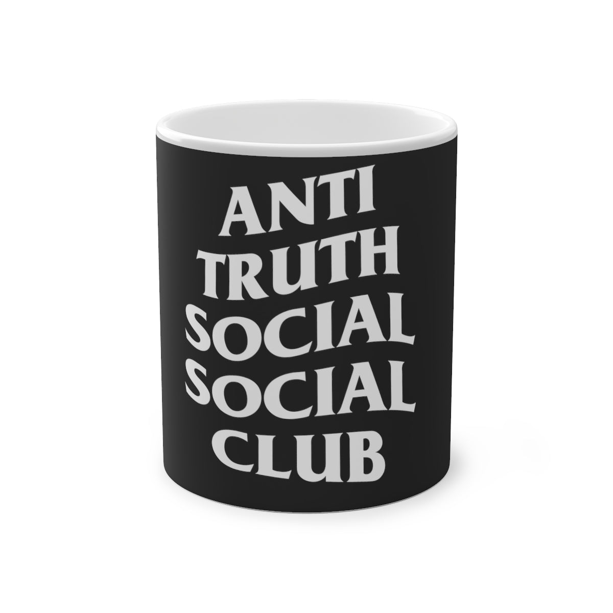 Anti Truth Social Social Club Magic Mug, 11oz.
