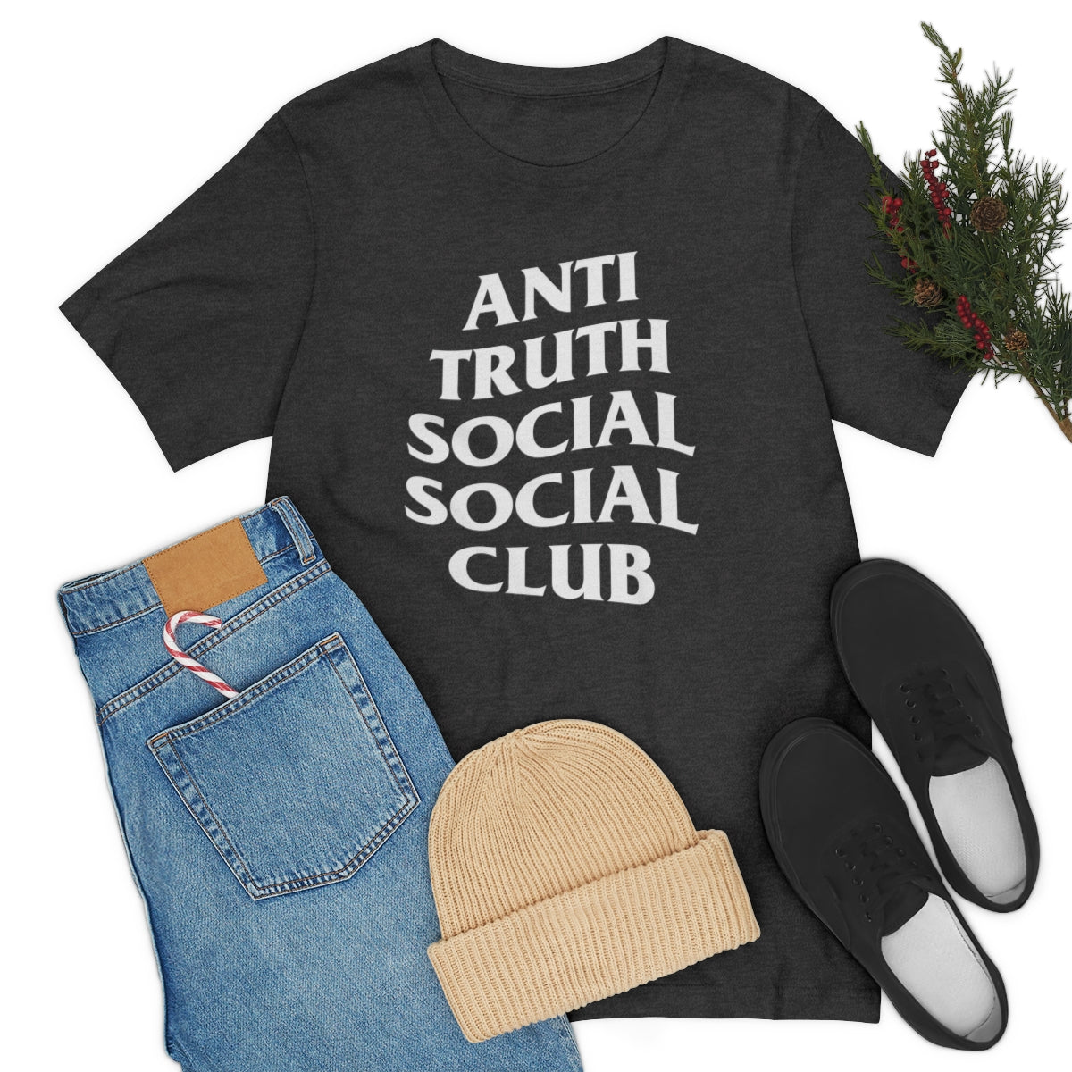 Unisex Anti Truth Social Social Club Sleeve Tee